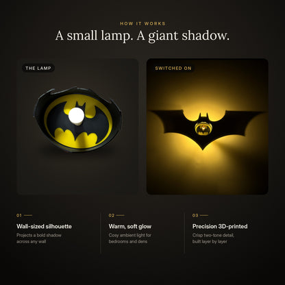 Bat Shadow Lamp